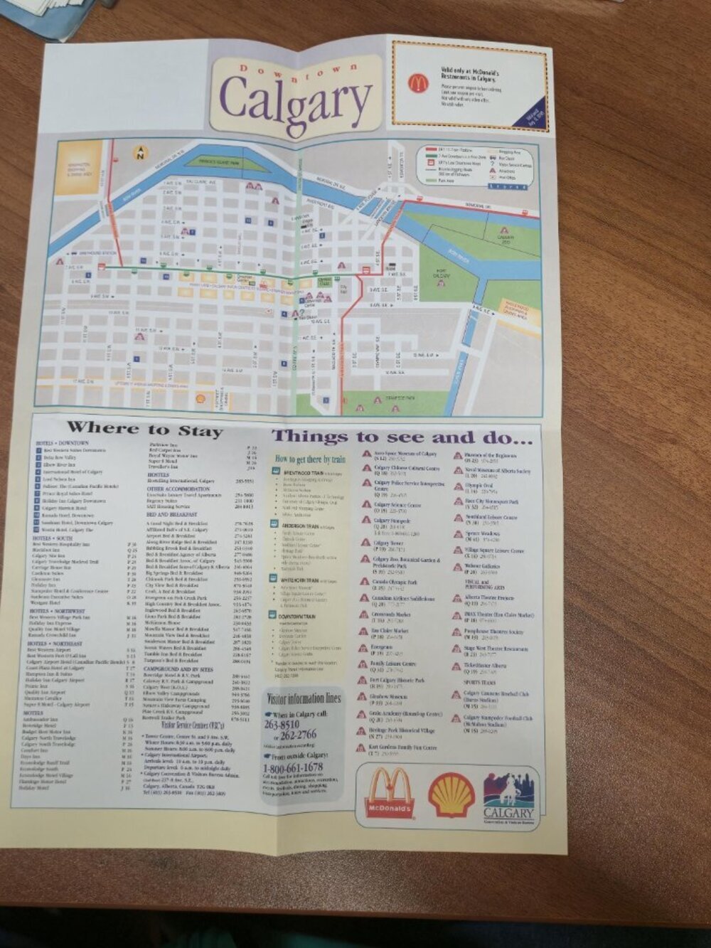 Calgary Alberta Vintage Map Bundle University of Calgary UofC 1990s YYC Lot of 4 - Picture 15 of 16